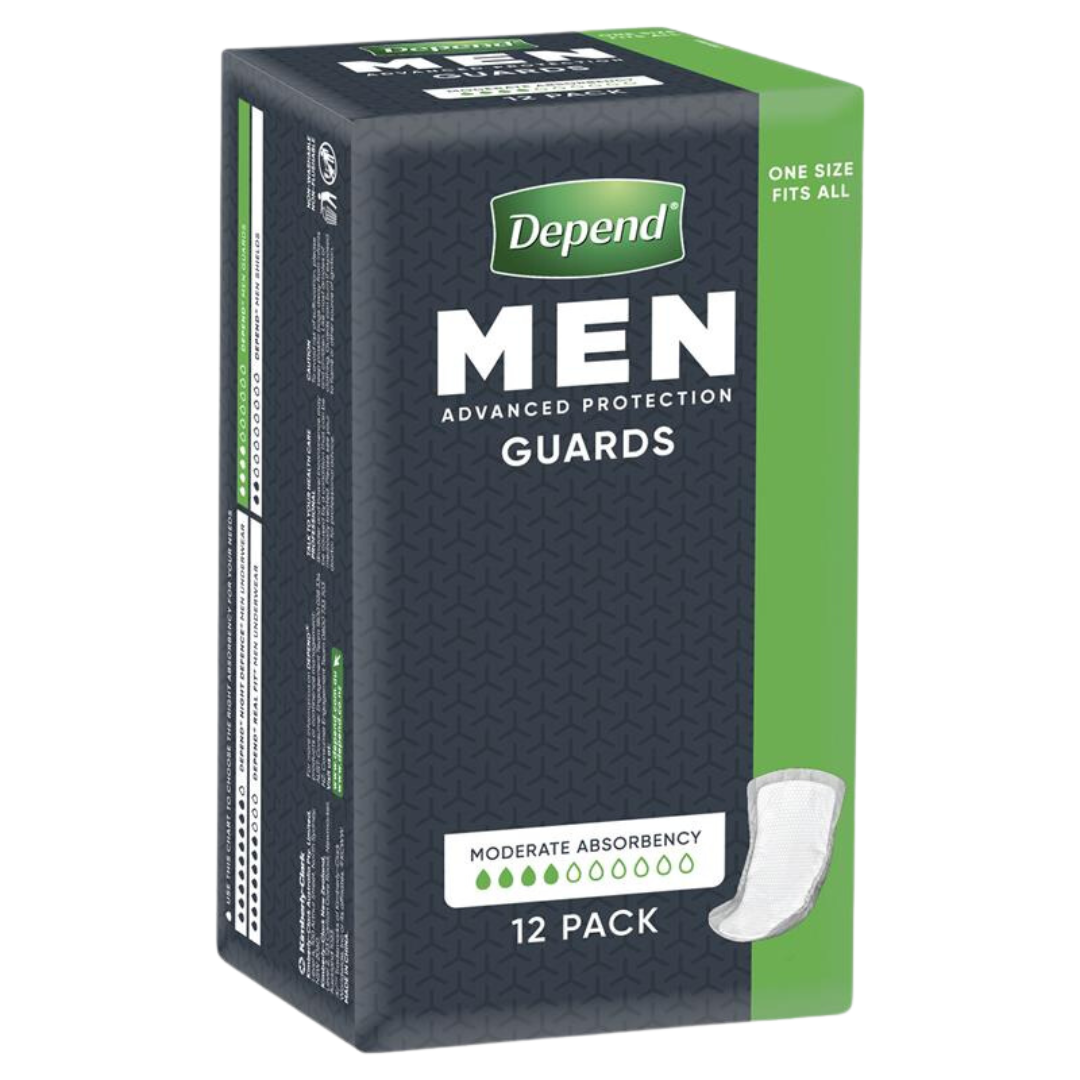 Depend Guards Men Disposable Pads Pants & Liners