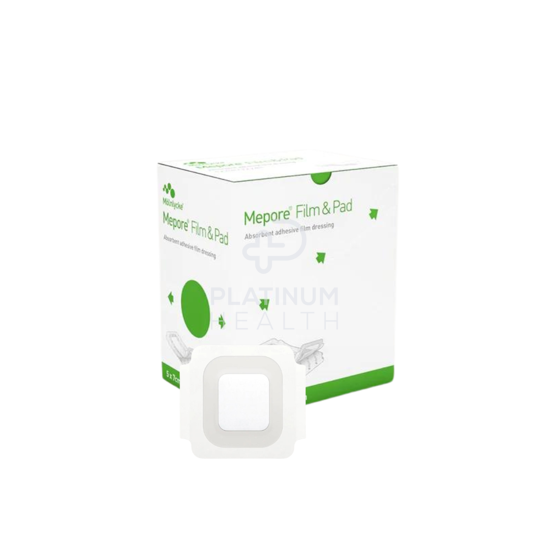 Molnlycke Mepore Film & Pad 5X7Cm Oval Dressings