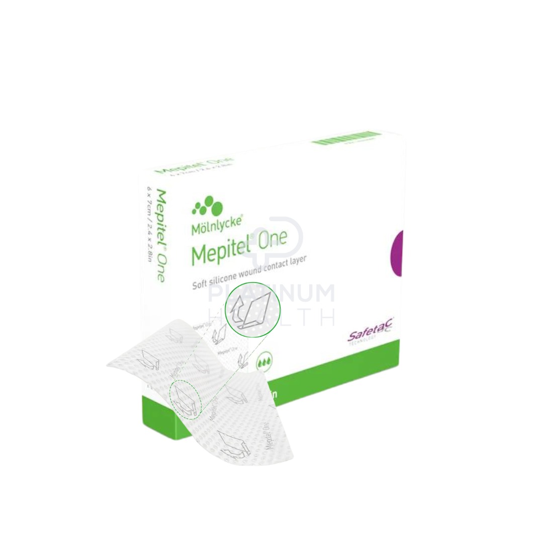 Molnlycke Mepitel One Wound Contact Dressing 17X25Cm Layers
