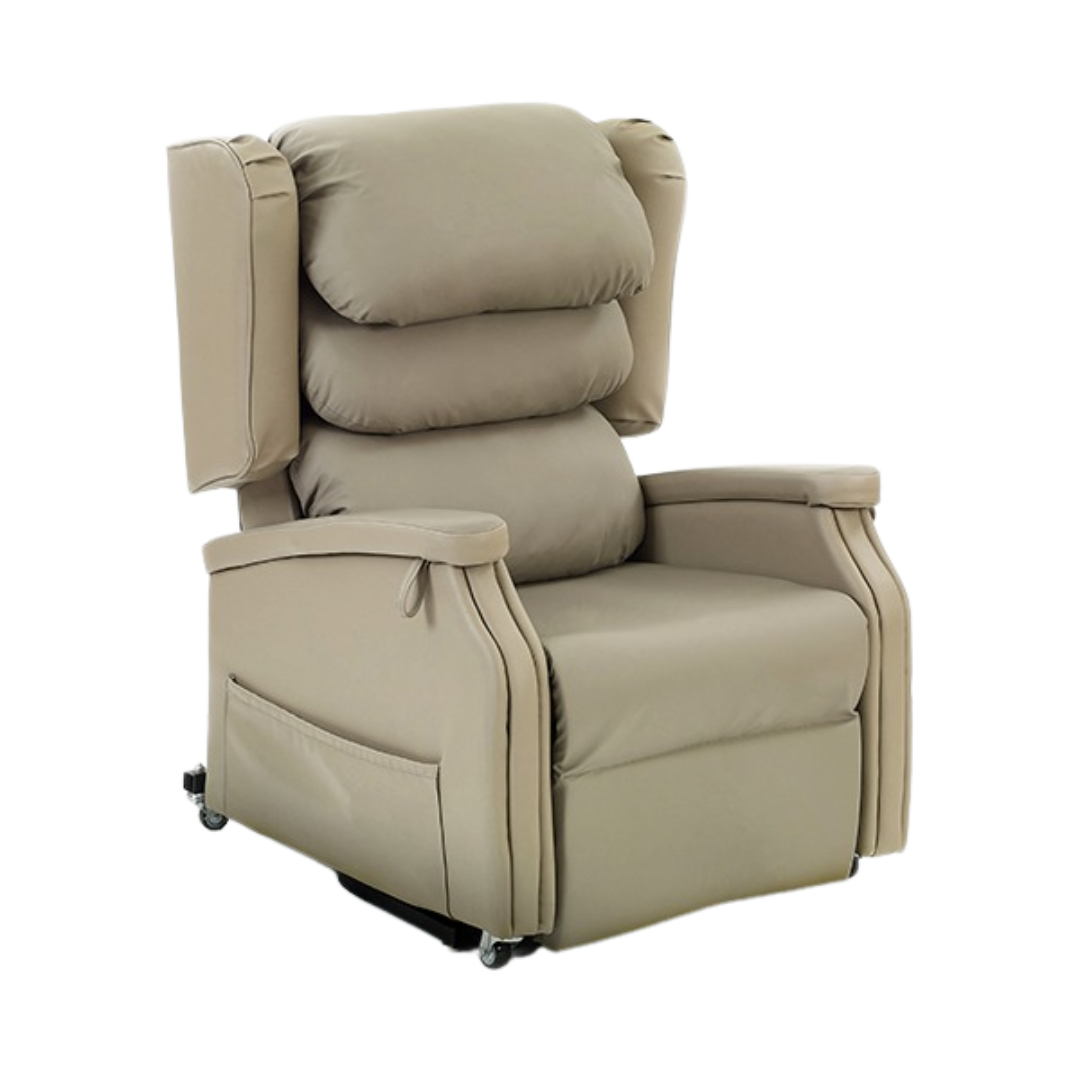 Accora Configura Comfort Lift Chair – Adjustable recliner with pressure-relieving upholstery for postural support