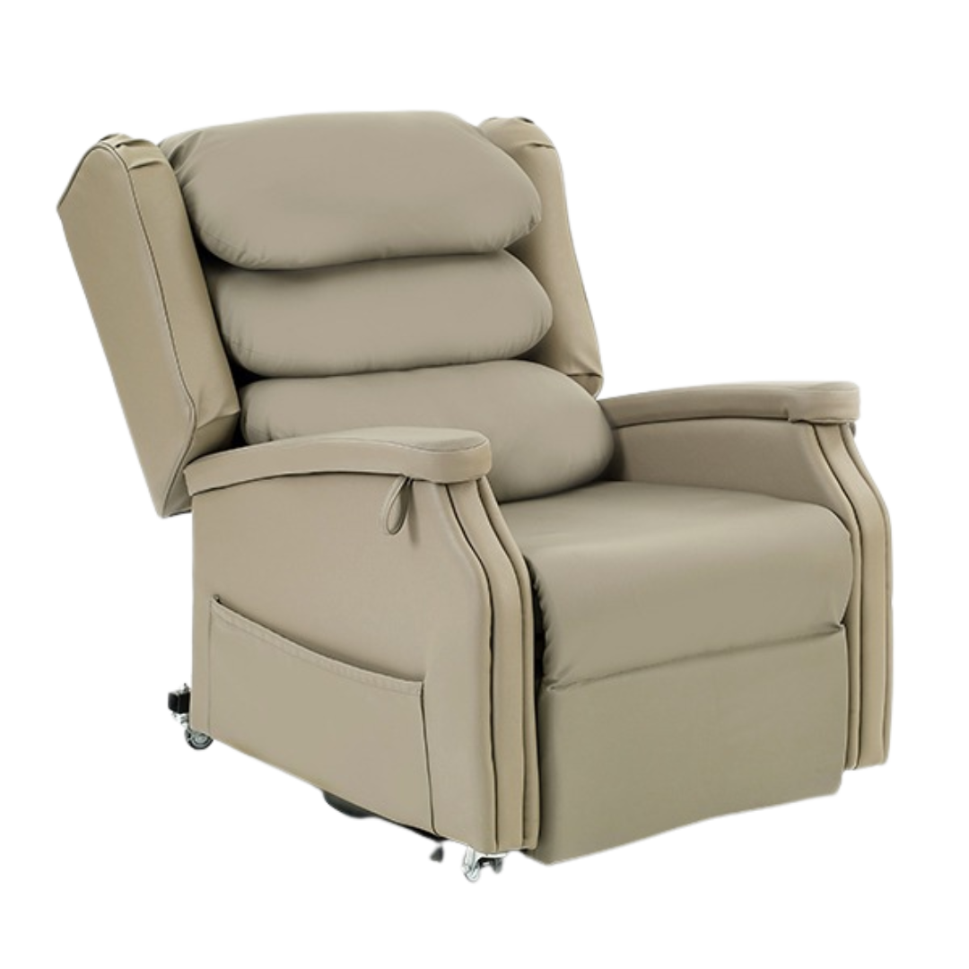 Accora Configura Comfort Lift Chair – Adjustable recliner with pressure-relieving upholstery for postural support