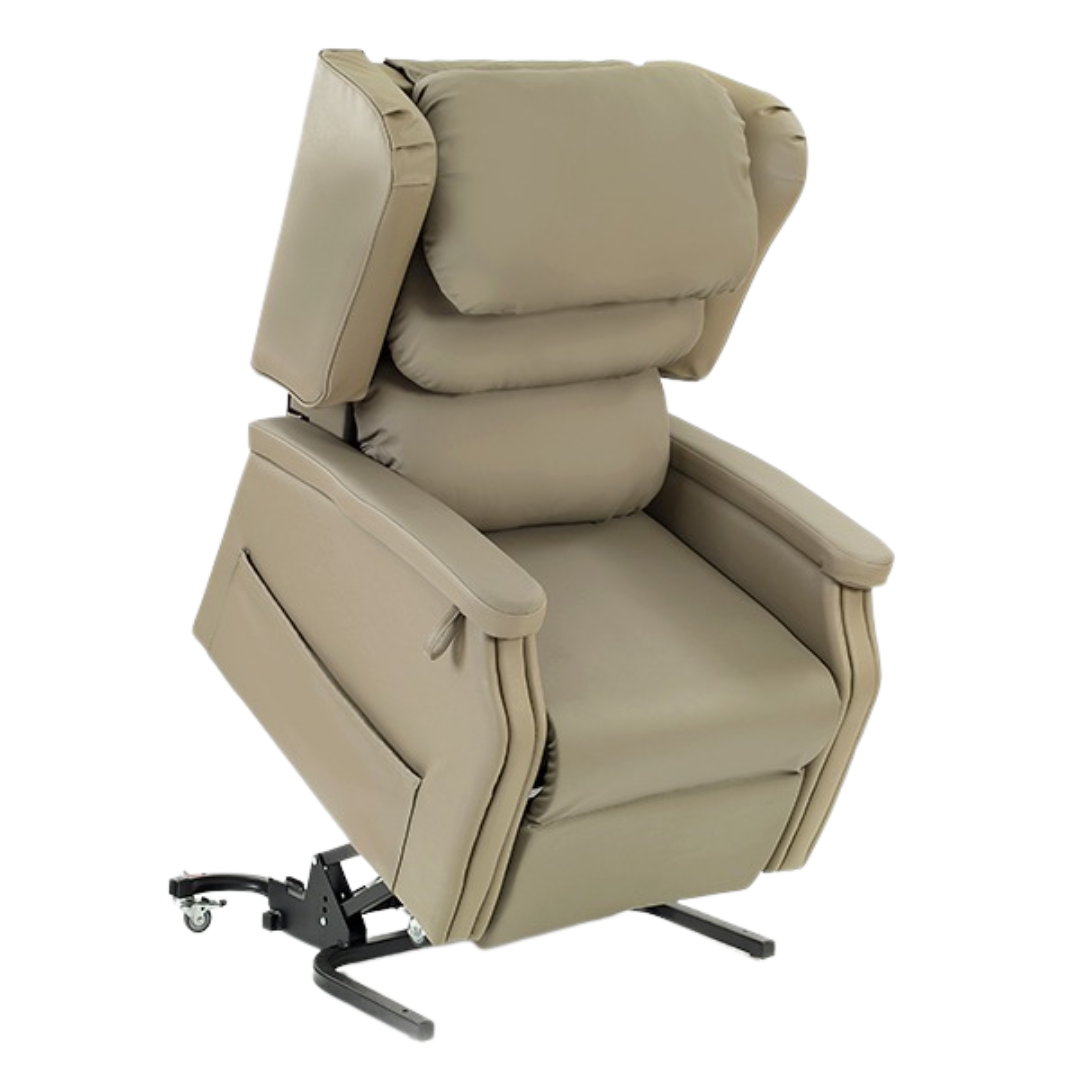 Accora Configura Comfort Lift Chair – Adjustable recliner with pressure-relieving upholstery for postural support
