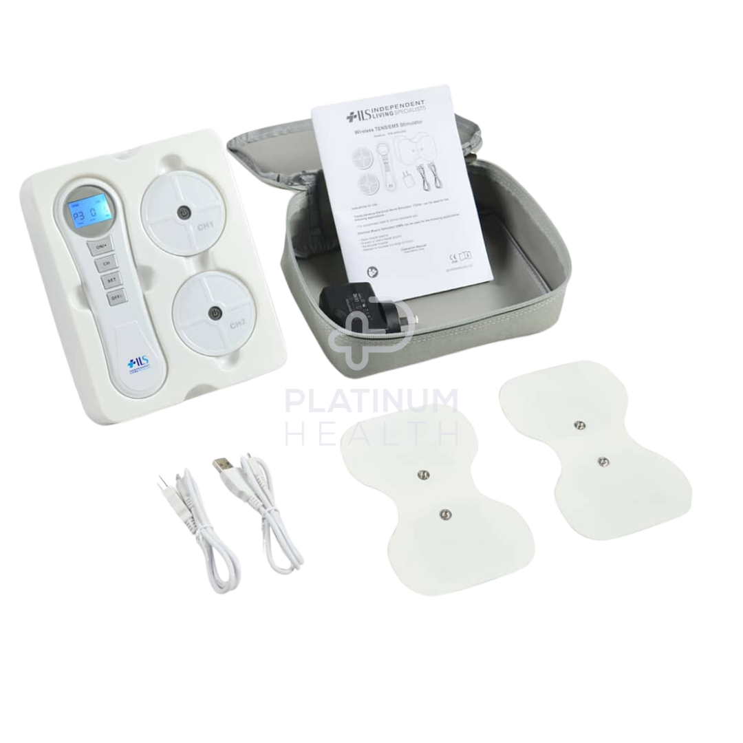 Electrotherapy-Protens_EMSMachineDualUnitI-TensQuattroWirelessTechnology_1