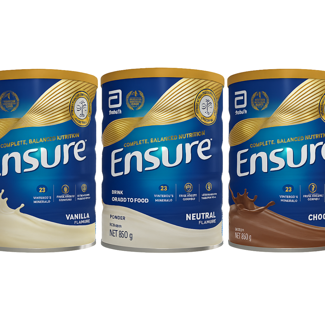 Ensure Powder 850g tin – complete adult nutrition formula for strength, immunity, and recovery