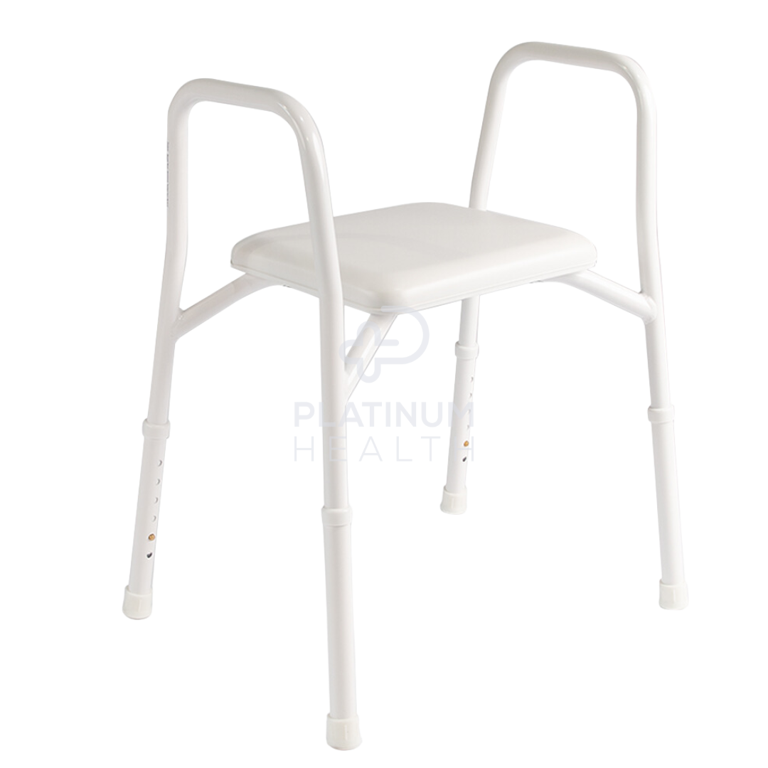 Hero Medical Aluminum Rust Free Padded Shower Stool and Chair