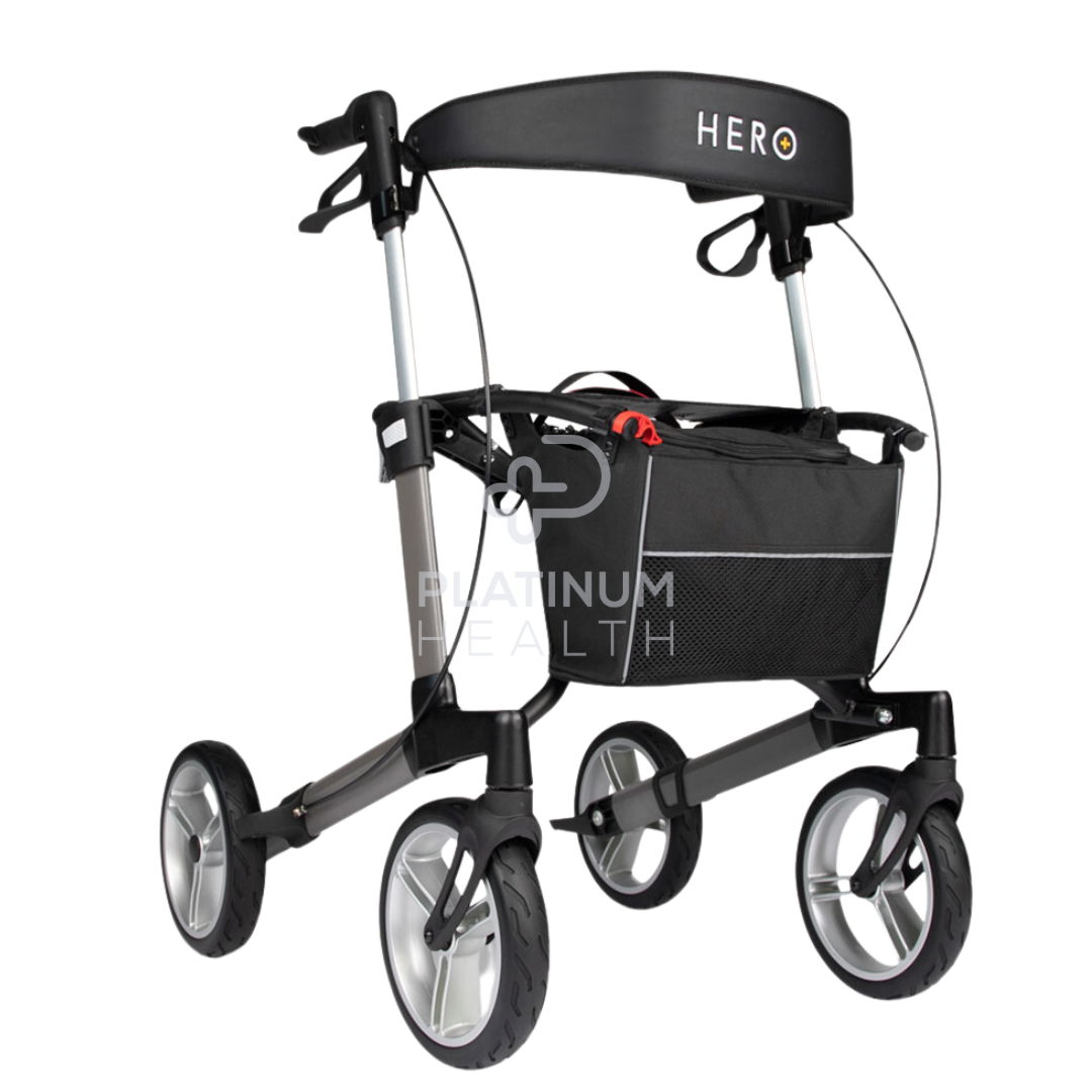 Hero Medical Euro Lite Seat Walker-Aluminum
