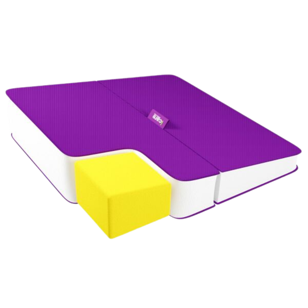 I-Care Bed Wedge – Foam support cushion with 14° incline for improved sleep, breathing, and reflux relief