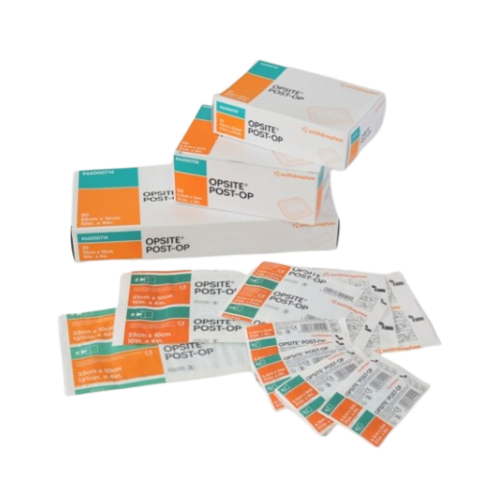 Opsite POST-OP Absorbent, Waterproof, and Bacteria Proof Film Dressing
