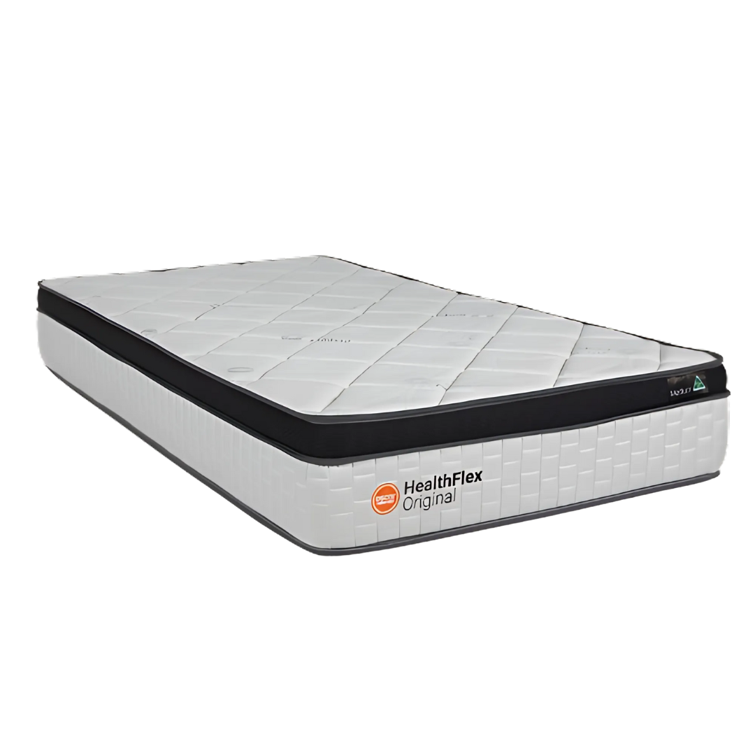 Oscar HealthFlex Original Mattress with Side Walls – Australian-made therapeutic mattress offering pressure relief, edge support, and adjustable base compatibility.