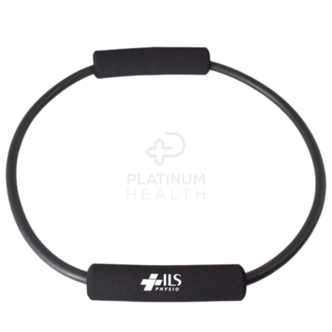 Physio/Exercise/Rehab - Exercise Tube O-Ring X-Firm, Black