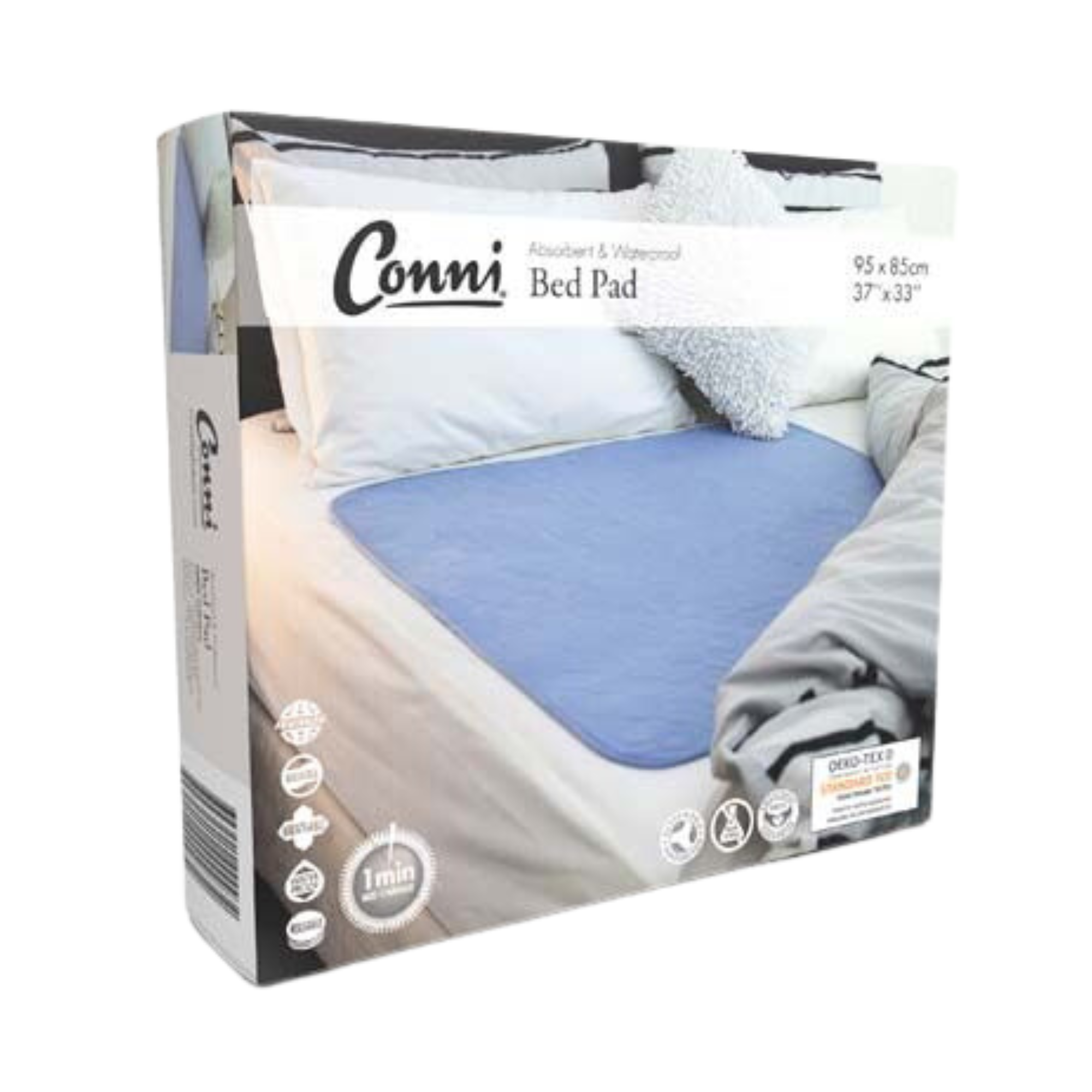 Conni Bed Pad Mauve Pads