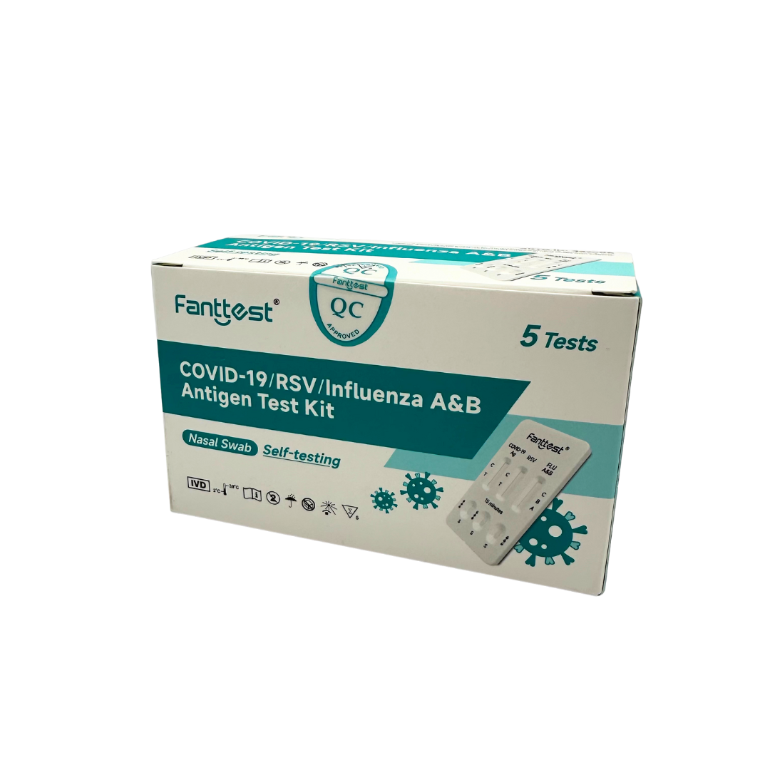 Combo Antigen Test – Nasal Swab Kit