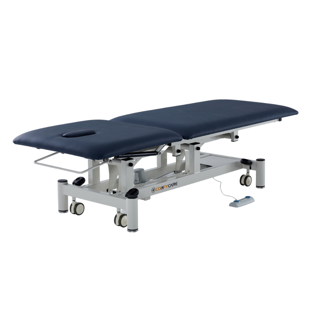 Pacific Medical Two Section Hi Low Electric Couch Black / Each Equipment & Furniture