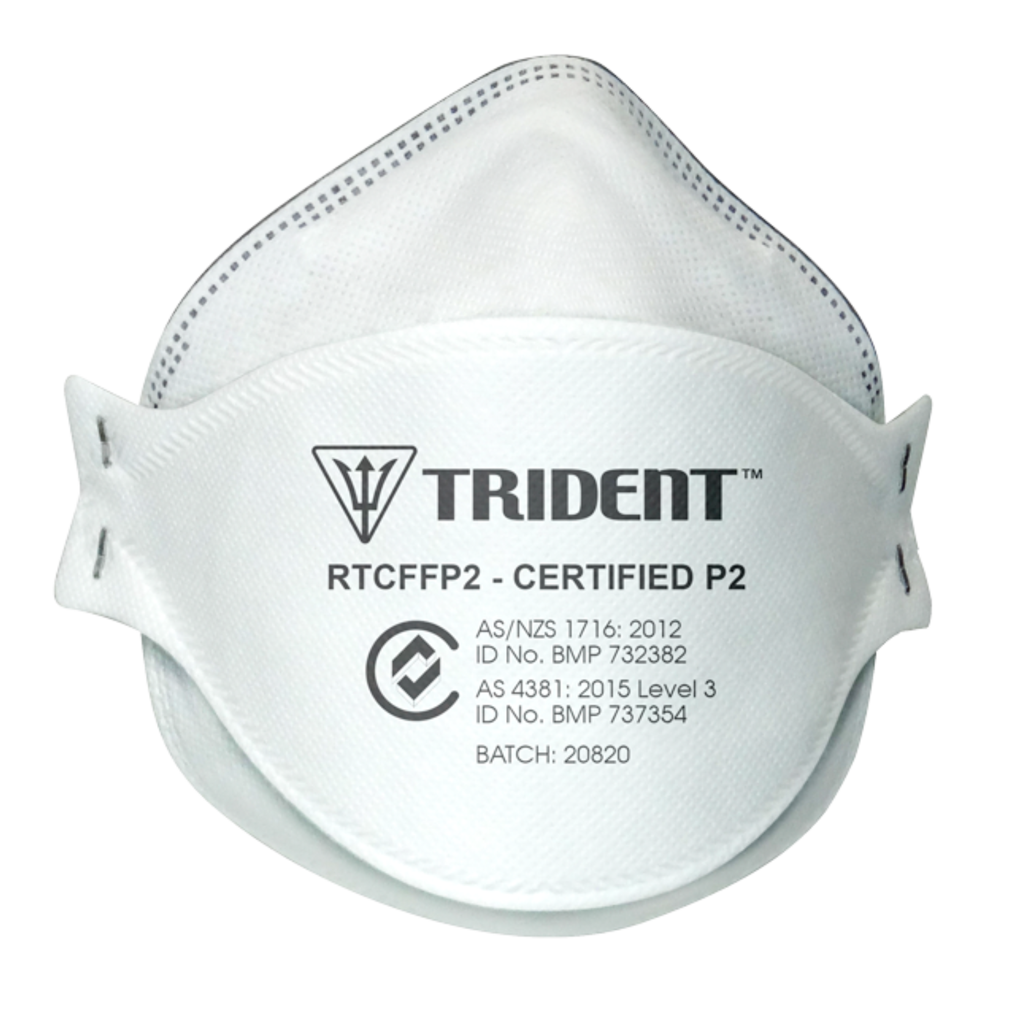 Trident Flat Fold P2 Level 3 Respirator Small Surgical Facemasks & Respirators
