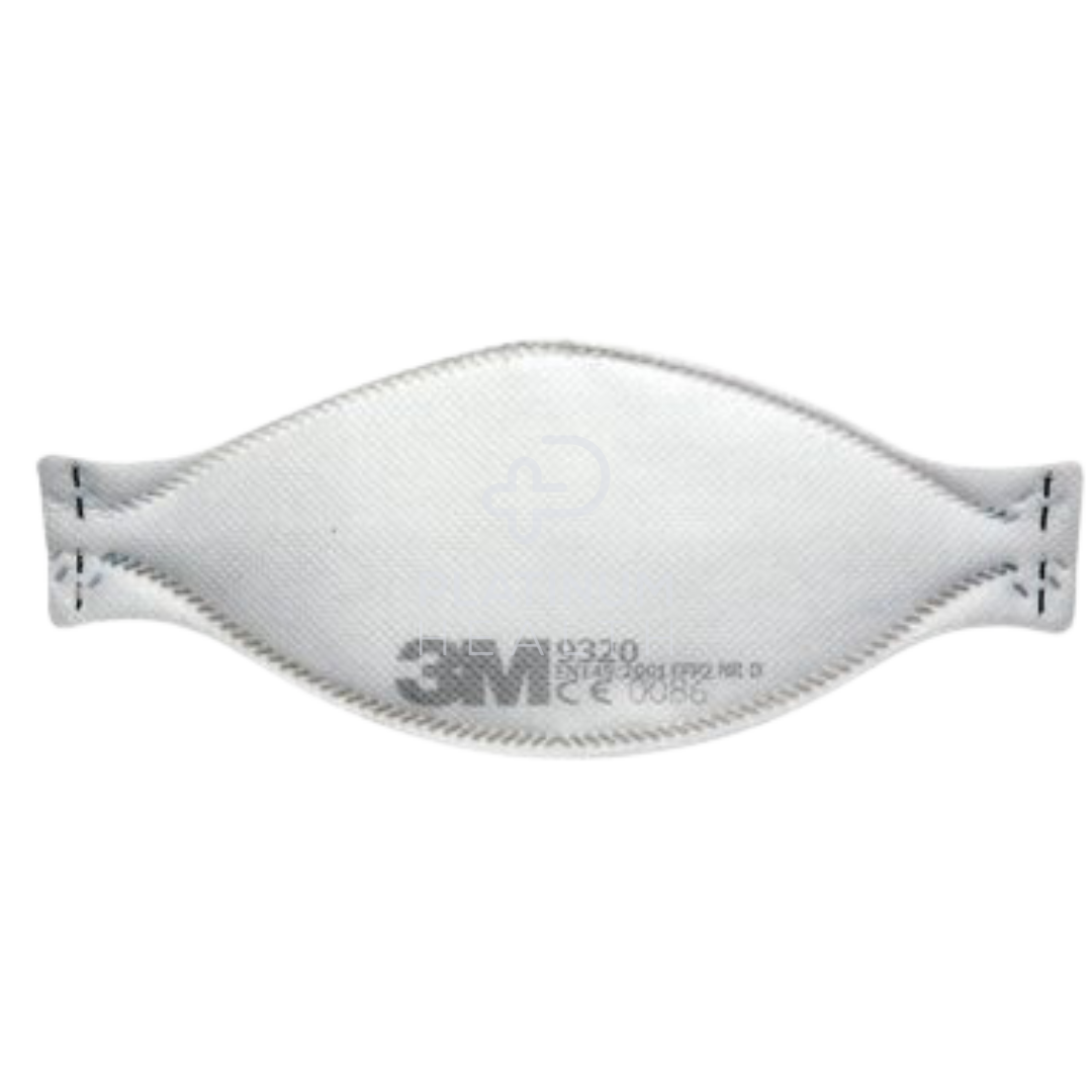 3M P2 9320A+ Flat Fold Particulate  Respirator & Surgical Mask