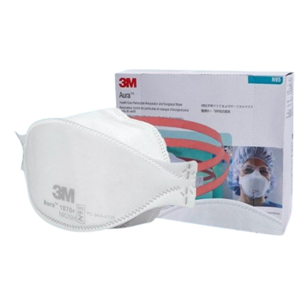 3M Aura 1870+ N95 Respirator & Surgical Mask