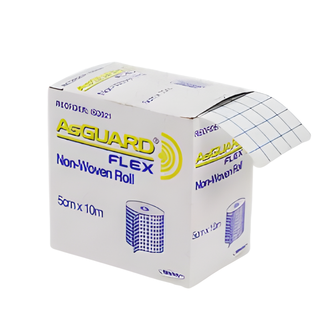 Asguard Flex Non-Woven Roll is a flexible, lightweight, and breathable dressing roll designed for effective wound coverage and support. Its gentle, non-woven material reduces skin irritation while conforming easily to body contours and difficult-to-dress areas. Ideal for both clinical use and home care, it provides secure, comfortable protection for small to medium wounds.