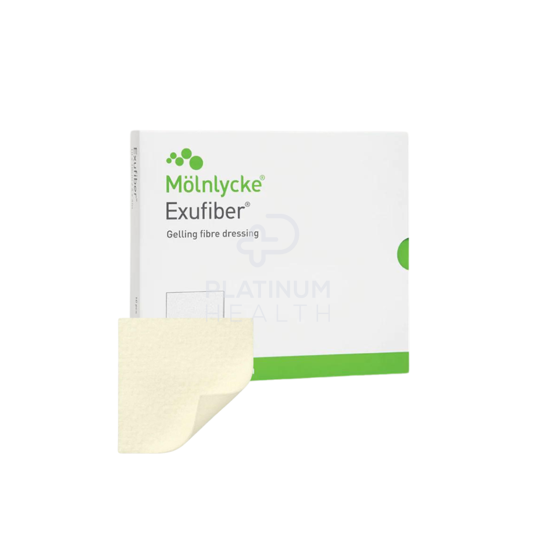 Molnlycke Exufiber Gelling Fibre Dressing 1X45Cm Rope Dressings