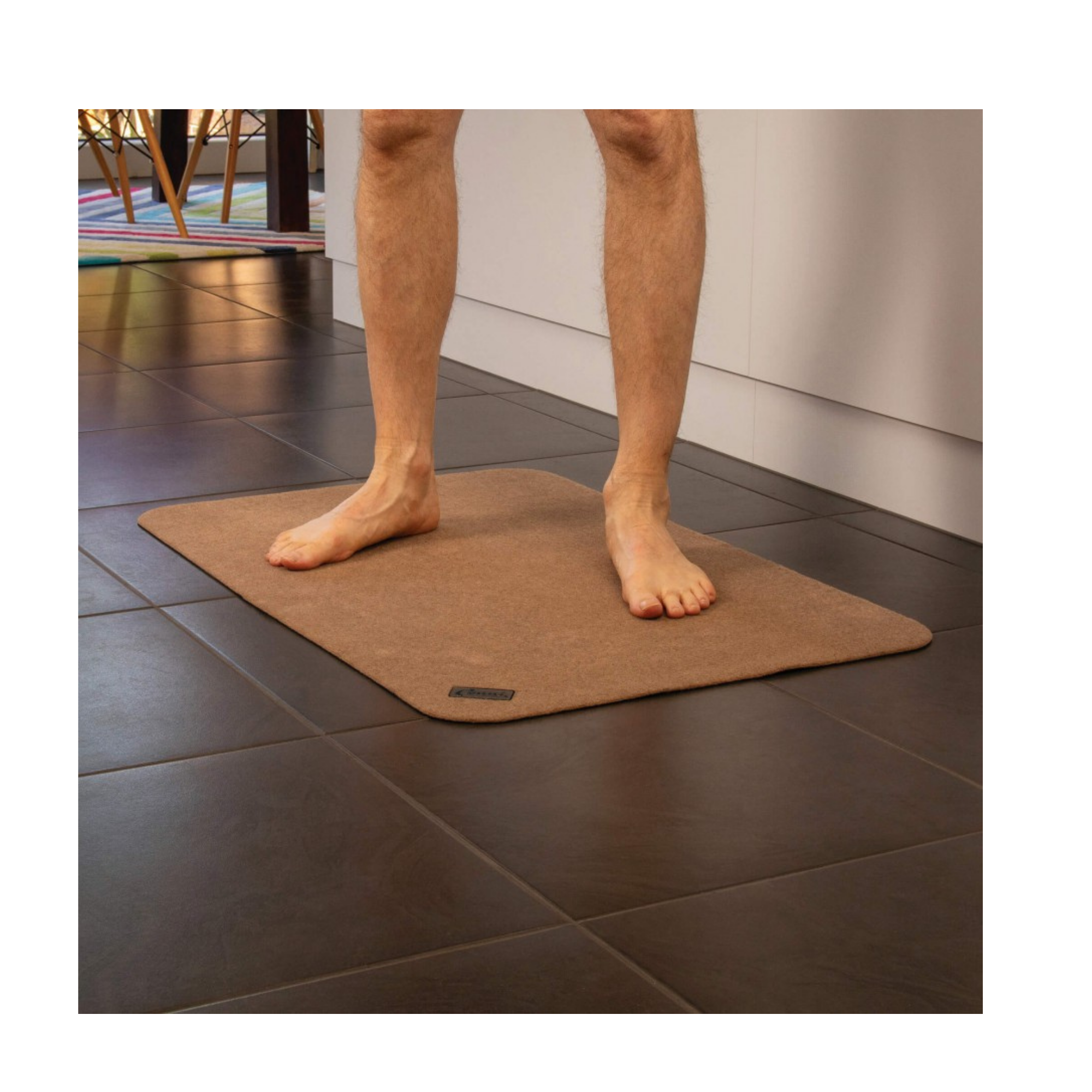 Conni Anti-Slip Floor Mat Classic Pebble