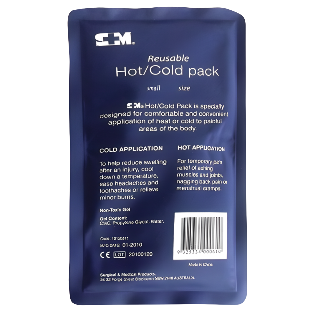 Aaxis reusable hot and cold gel pack for pain relief, injuries, and swelling therapy.