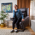 Alivio Donatello Quad Motor Lift Chair in Canyon fabric with lateral backrest – premium mobility recliner offering advanced comfort and support.