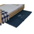 Aspire Lifecomfort Fall Safety Mat – impact-absorbing bedside mat with reflective strip and non-slip base for fall prevention in aged care and home settings.