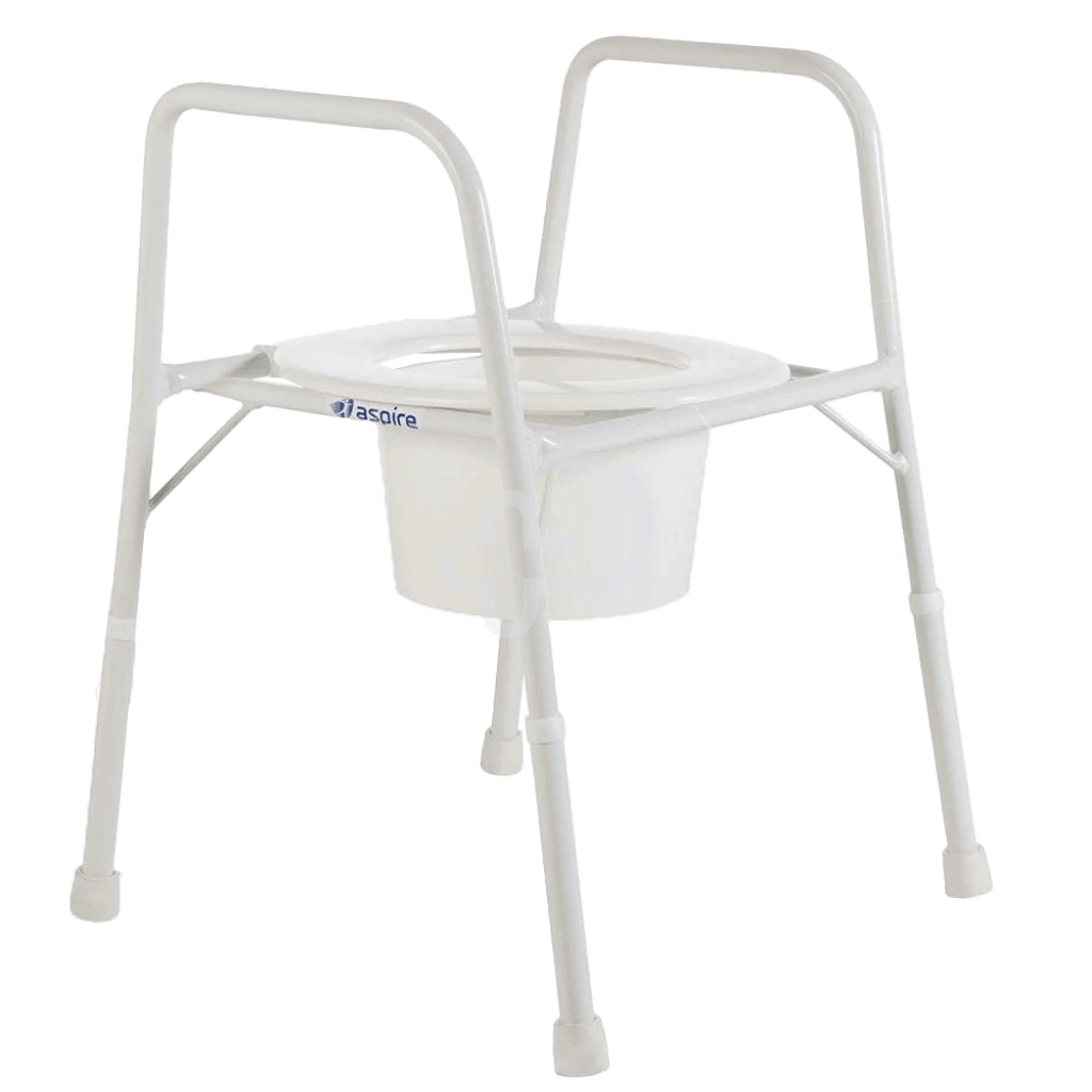 Aspire 175kg Capacity Height-Adjustable Removable Splash Guard Over Toilet Aid 