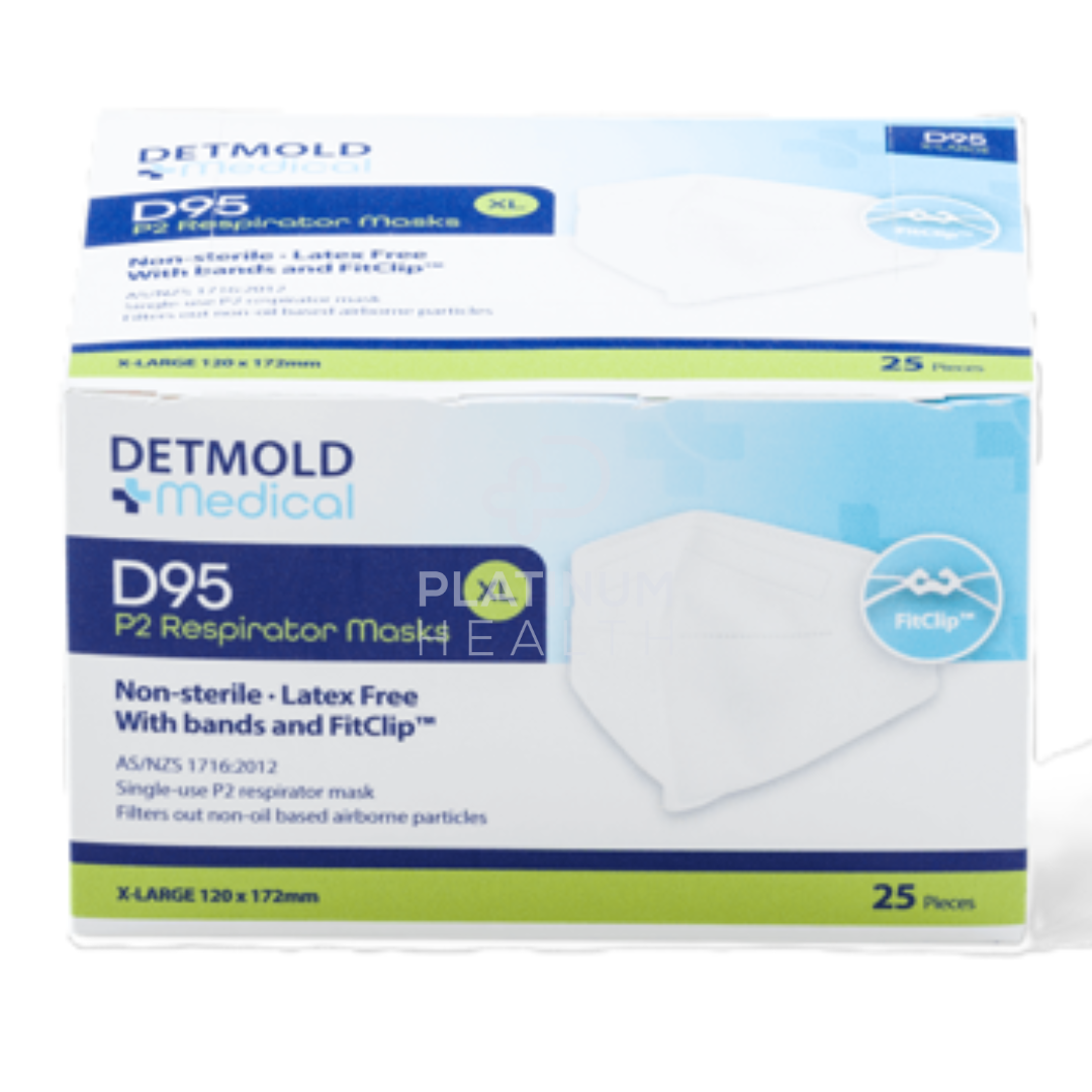 Detmold D95 P2 Respirator with FitClip