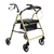HeroMedical4-WheeledMobilityWalker-WalkingFramewithRollatorChampagne