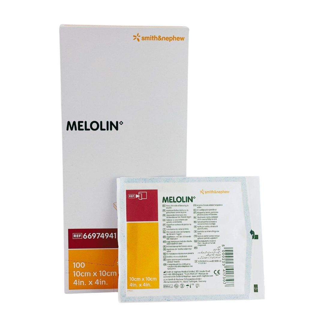 MELOLIN Low Adherent Absorbent Wound Dressing – Gentle Protection for Minor Injuries
