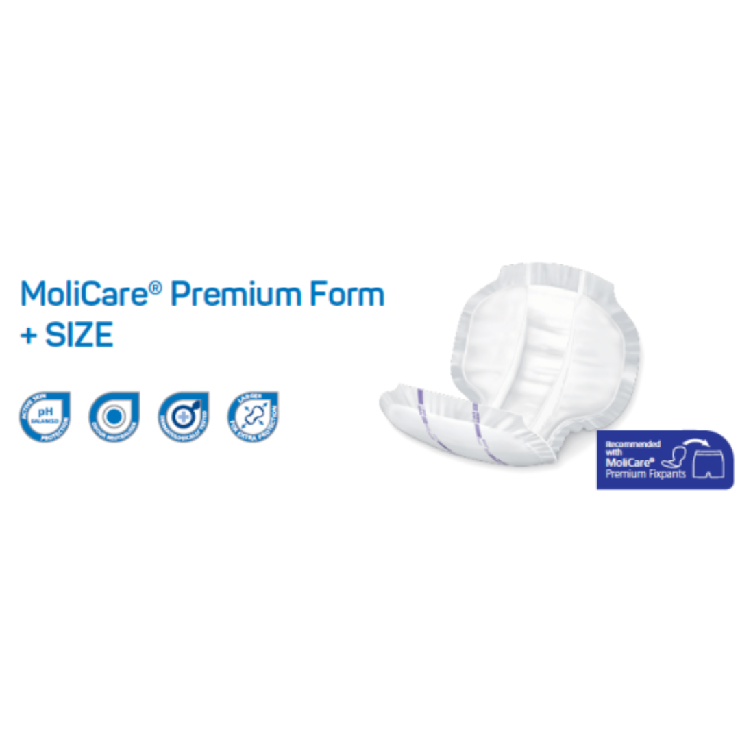 MoliCare Premium Mobile 8 Drops – Size Plus pull-up incontinence underwear, designed for heavy urinary incontinence with high absorbency, odour control, and soft, breathable materials.