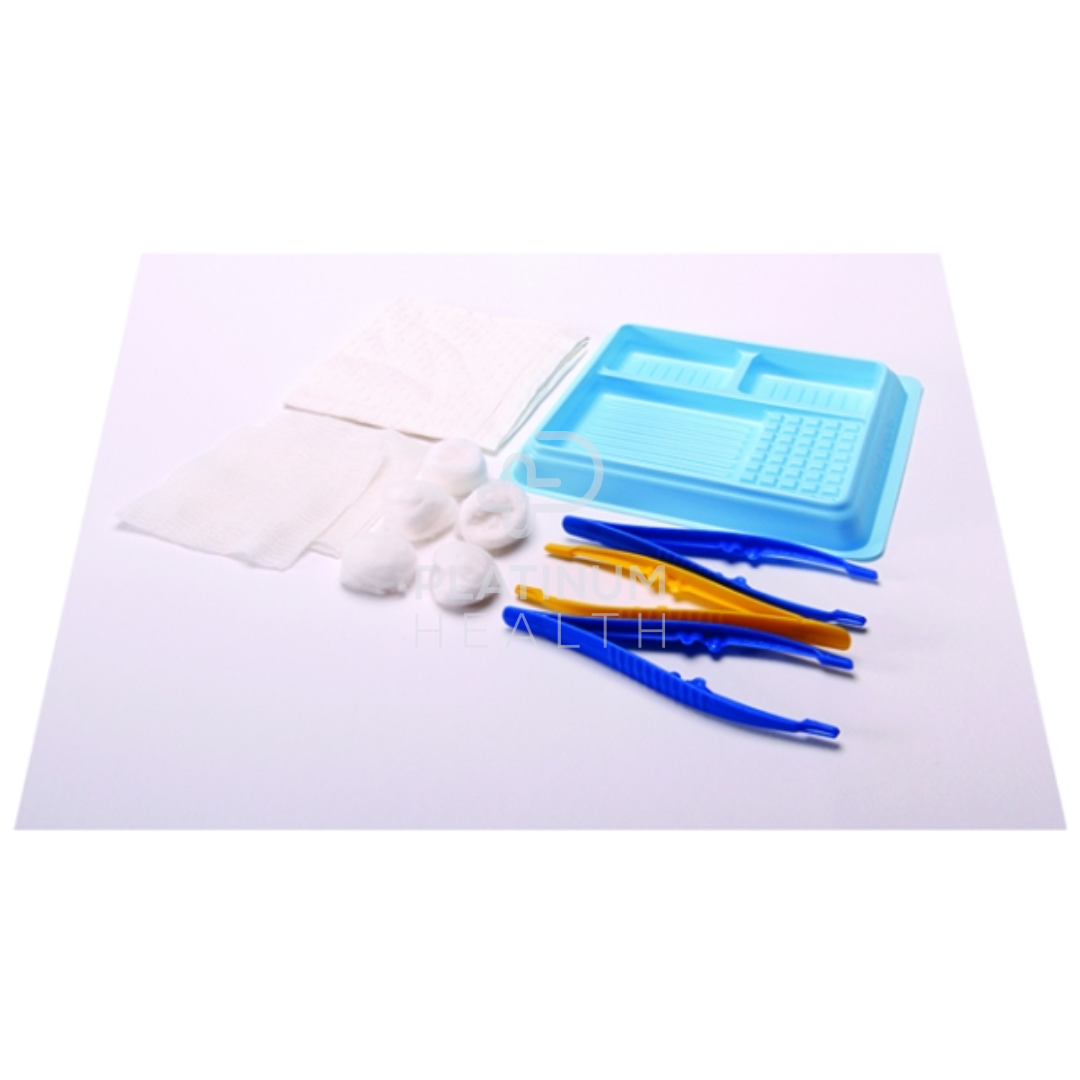 A Multigate SmartTab Basic Dressing Pack containing sterile gauze swabs and cotton balls, designed for safe, hygienic wound care. Individually sealed for infection prevention, suitable for clinical and home use.