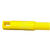 Powder-coated metal mop and broom handle in yellow, designed for durability, comfort, and compatibility with standard cleaning tools. Ideal for home, commercial, and industrial use.