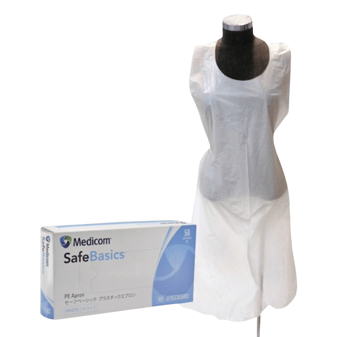 SafeBasics Disposable Plastic Apron