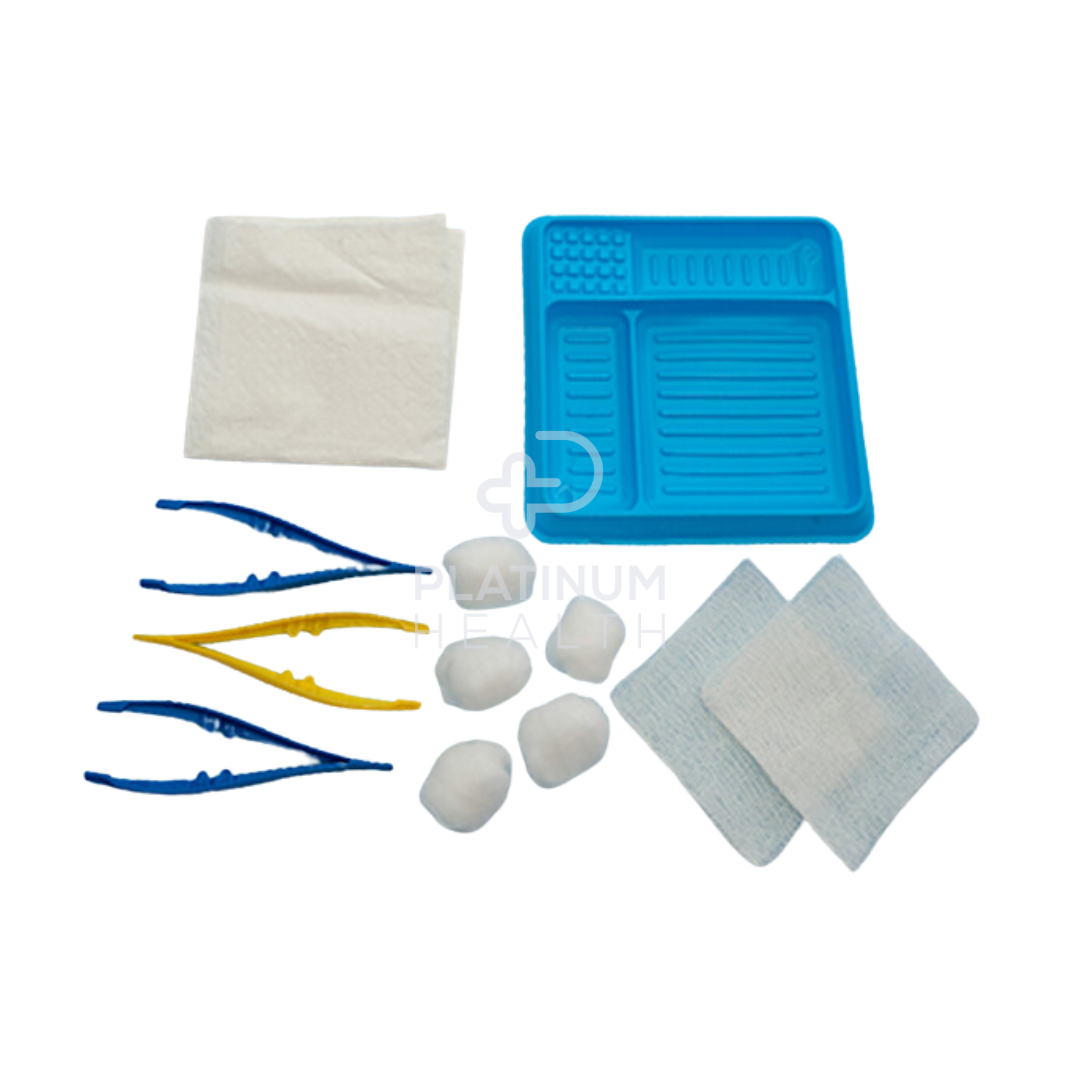 SmartTab Basic Dressing Pack with Gauze Swabs and Cotton Balls
