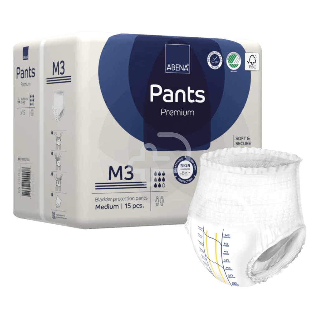 Abena Pants M3 Blue 2400Ml 80-110Cm Disposable Pads & Liners