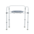 Aspire Homecare Over Toilet Aid Adjustable Height Raised Toilet Seat 475mm Armrest Width Non-Slip Stability