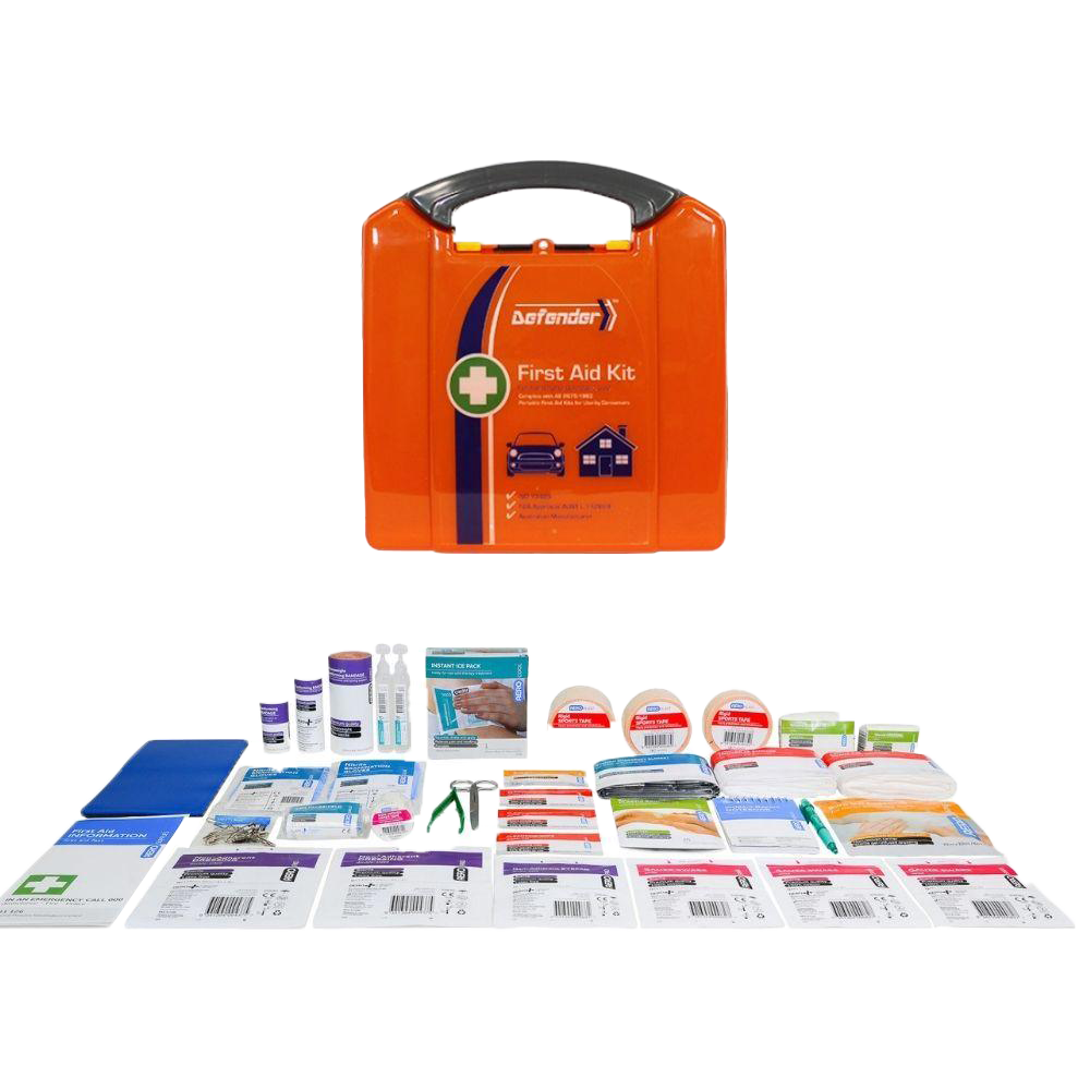 Defender 3 Series Plastic Neat First Aid Kit Kits