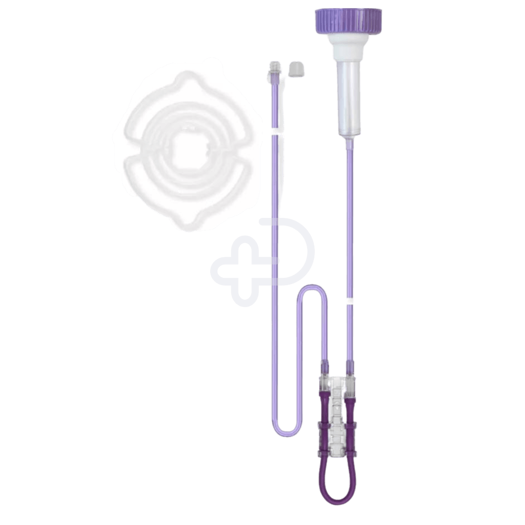 Flocare Infinity Bottle Set No Port & Drip Chamber Feeding Tubes Accessories