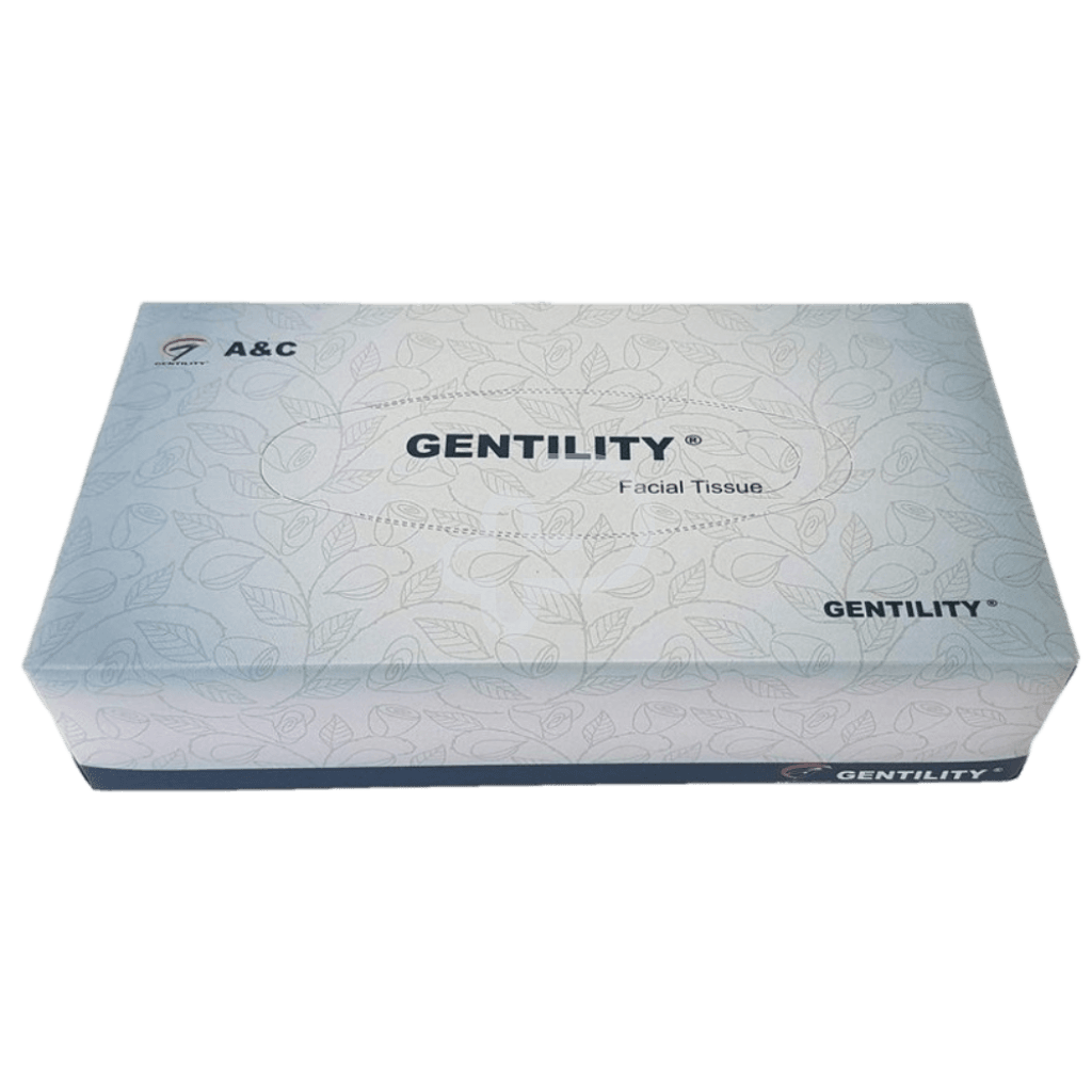 Gentility 2Ply Premium Facial Tissue 20 X 19Cm 100 Sheets Tissues