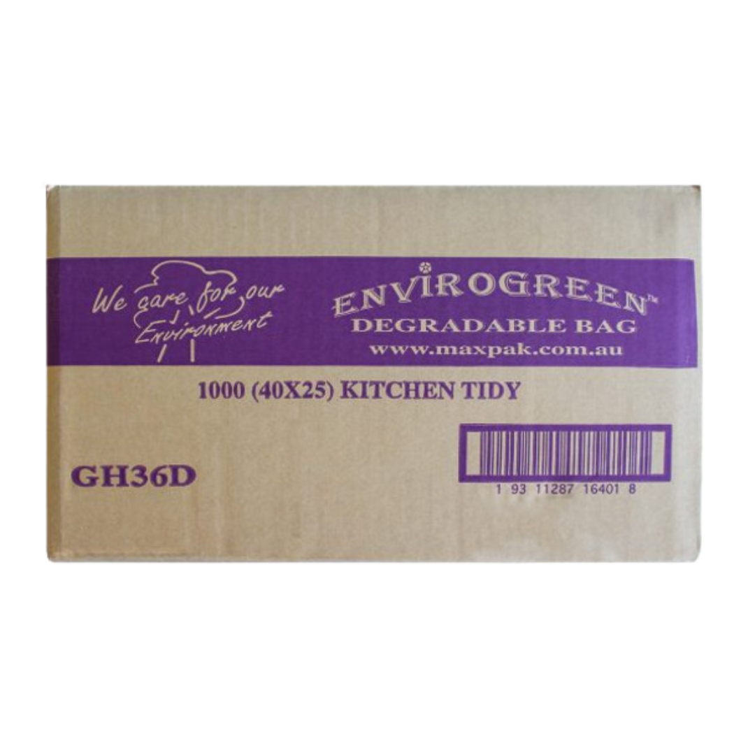 Envirogreen 36L Degradable Bag 66 X 58Cm Bin Liners