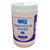 A tub of Medipro Hospital Grade 70% Isopropyl alcohol disinfectant wipes