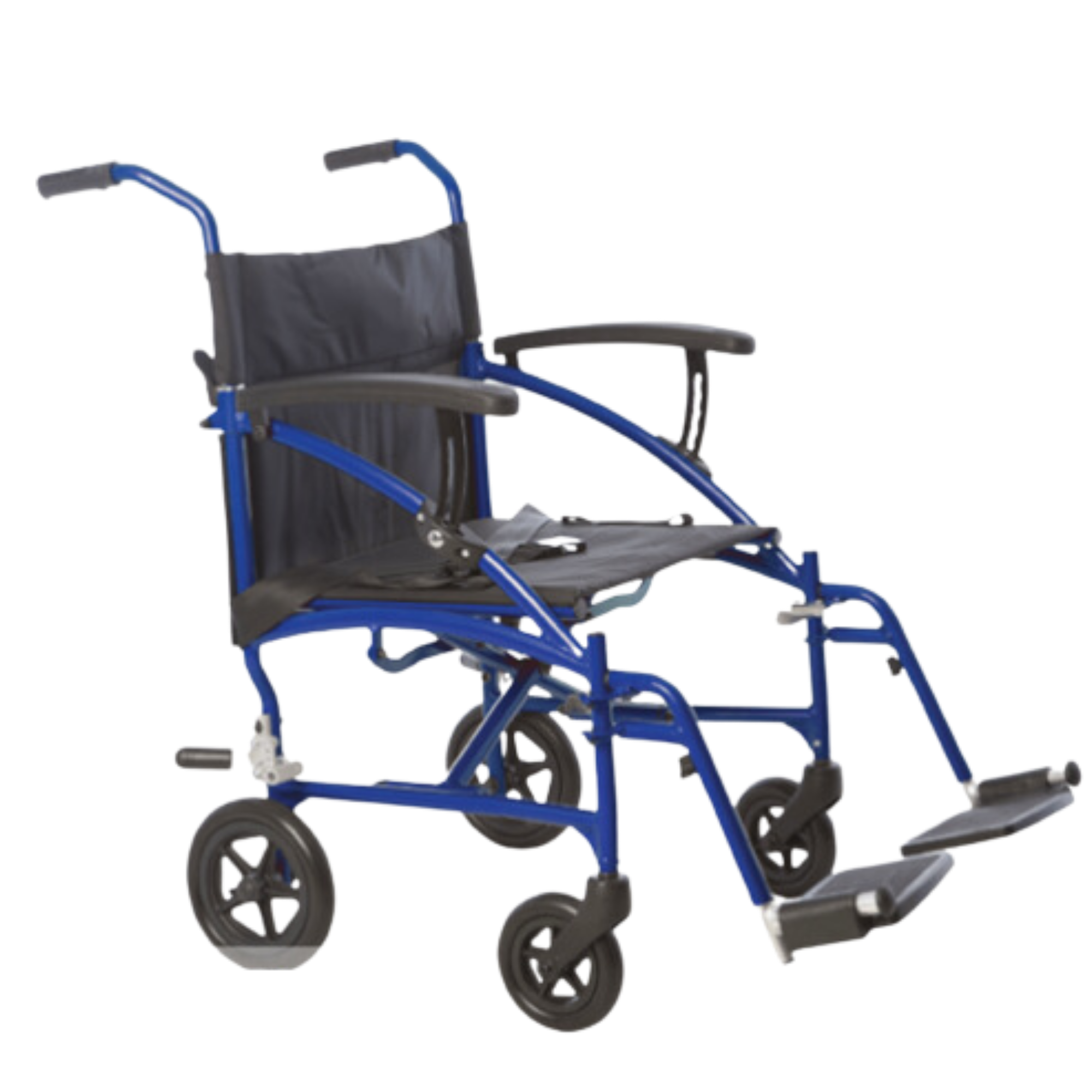 Aspire Lite and Lite Transit Wheelchairs featuring lightweight aluminium frames and folding design for convenient transport and everyday mobility.